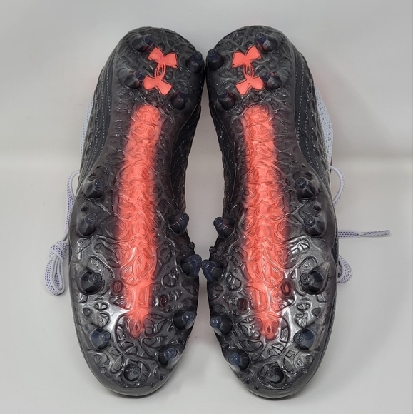 Under Armour Blur Smoke MC Football Cleats 3025123-100 Size 9.5 Womens New - Picture 10 of 10